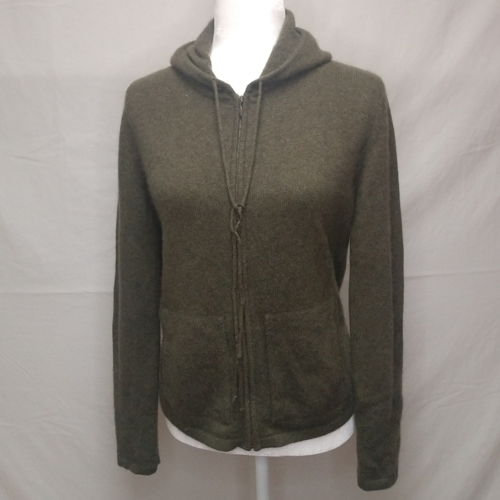 Cashmere zip-up sweater Daniel Bishop L